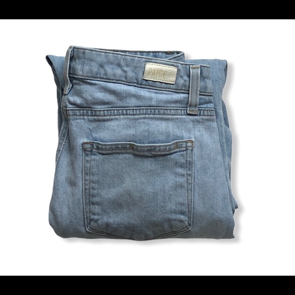 SOLD Paige Nellie Wide leg jeans raw hem size 27 - Picture 2 of 4